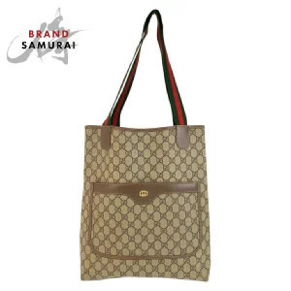 Gucci Sherry tote bag shoulder beige GG Supreme canvas